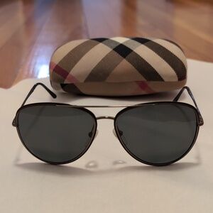 Burberry Aviator Polarized Sunglasses